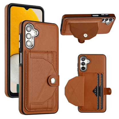 Samsung Galaxy A05s Shockproof Leather Phone Case with Card Holder - Stylish, Durable, and Convenient