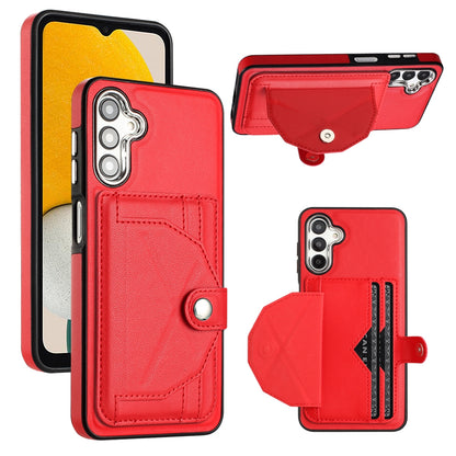 Samsung Galaxy A05s Shockproof Leather Phone Case with Card Holder - Stylish, Durable, and Convenient
