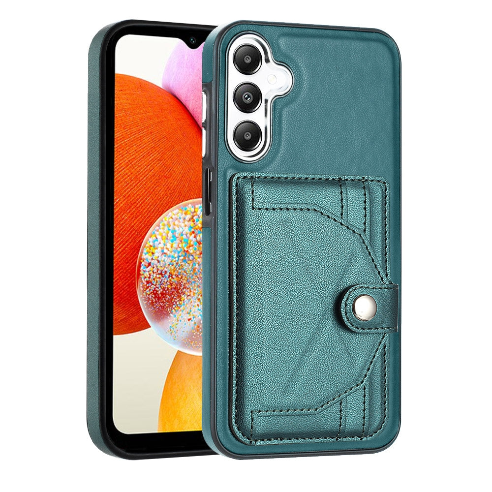 Samsung Galaxy A15 Shockproof Leather Phone Case with Card Holder - Stylish, Durable, and Convenient