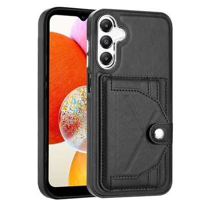 Samsung Galaxy A15 Shockproof Leather Phone Case with Card Holder - Stylish, Durable, and Convenient