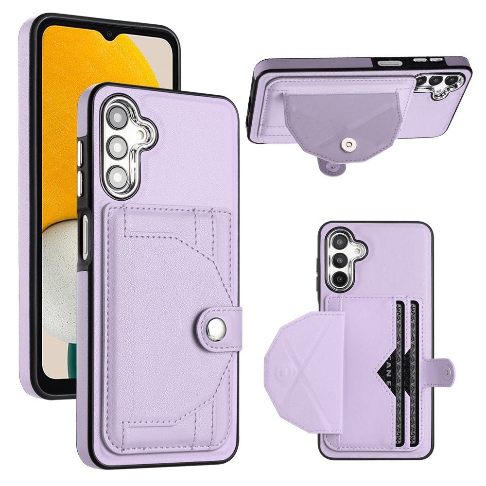 Samsung Galaxy A24 4G Shockproof Leather Phone Case with Card Holder - Stylish, Durable, and Convenient