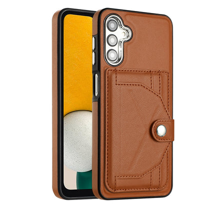 Samsung Galaxy A24 4G Shockproof Leather Phone Case with Card Holder - Stylish, Durable, and Convenient