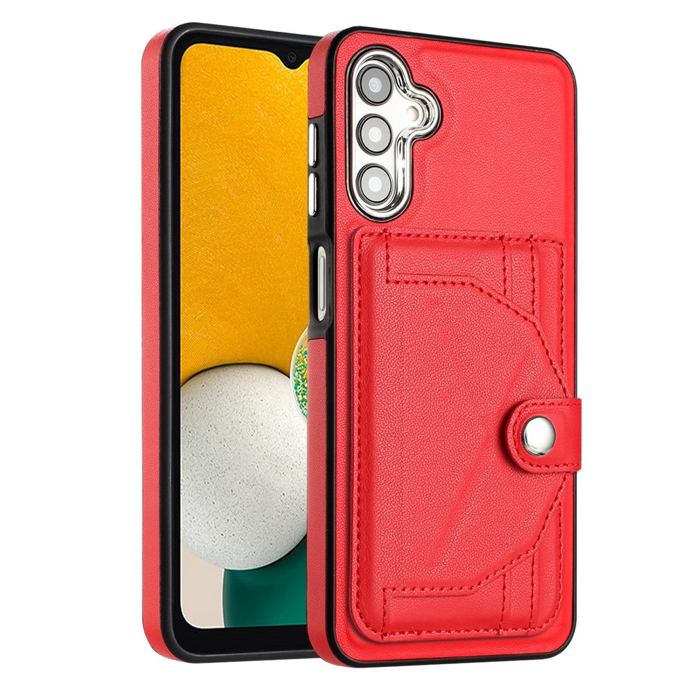 Samsung Galaxy A24 4G Shockproof Leather Phone Case with Card Holder - Stylish, Durable, and Convenient