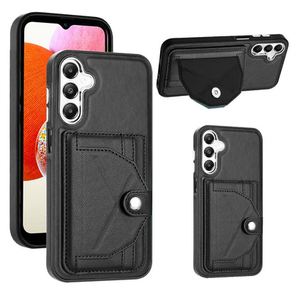Samsung Galaxy A25 5G Shockproof Leather Phone Case with Card Holder - Stylish, Durable, and Convenient