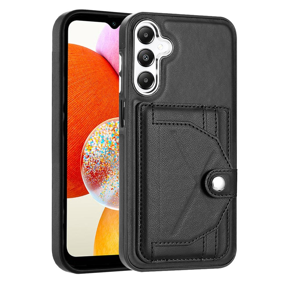 Samsung Galaxy A25 5G Shockproof Leather Phone Case with Card Holder - Stylish, Durable, and Convenient