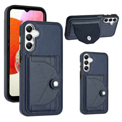 Samsung Galaxy A25 5G Shockproof Leather Phone Case with Card Holder - Stylish, Durable, and Convenient