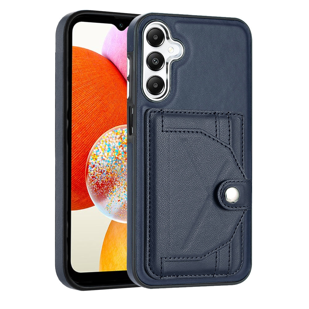 Samsung Galaxy A25 5G Shockproof Leather Phone Case with Card Holder - Stylish, Durable, and Convenient