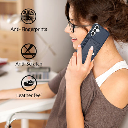 Samsung Galaxy A25 5G Shockproof Leather Phone Case with Card Holder - Stylish, Durable, and Convenient