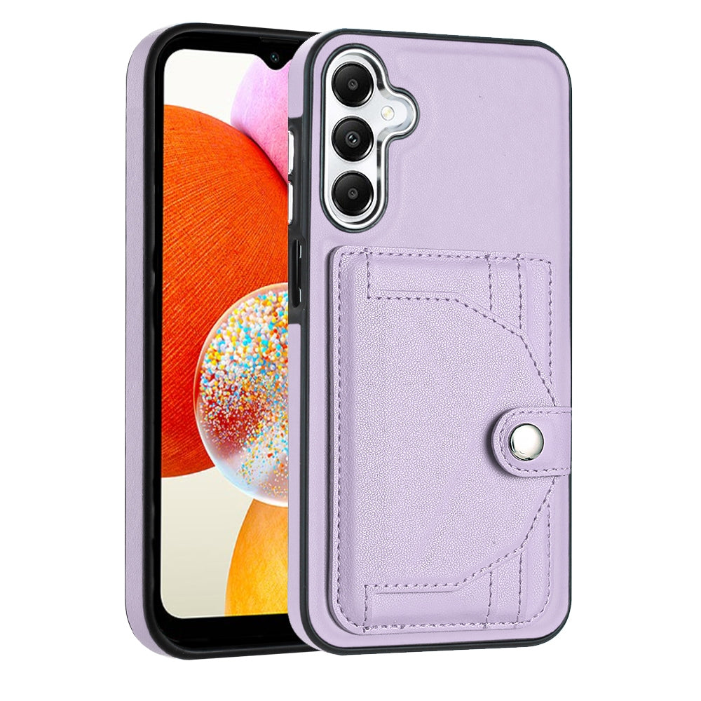 Samsung Galaxy A25 5G Shockproof Leather Phone Case with Card Holder - Stylish, Durable, and Convenient