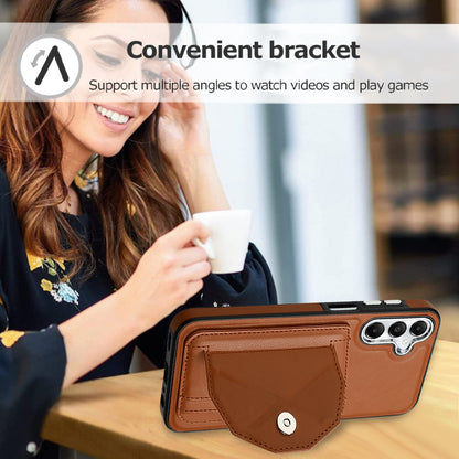 Samsung Galaxy A25 5G Shockproof Leather Phone Case with Card Holder - Stylish, Durable, and Convenient