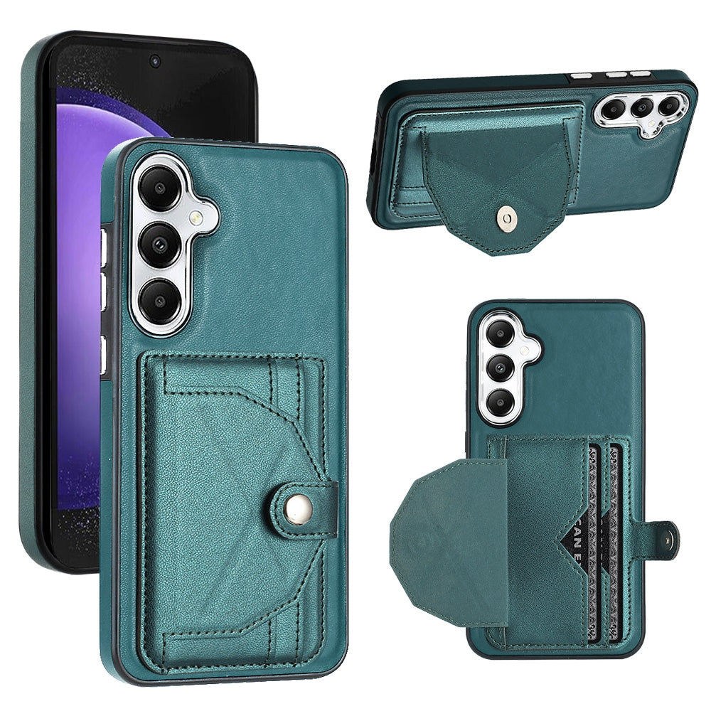 Samsung Galaxy S23 FE 5G Shockproof Leather Phone Case with Card Holder - Stylish, Durable, and Convenient