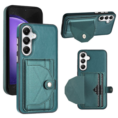 Samsung Galaxy S23 FE 5G Shockproof Leather Phone Case with Card Holder - Stylish, Durable, and Convenient