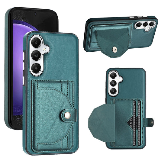 Samsung Galaxy S23 FE 5G Shockproof Leather Phone Case with Card Holder - Stylish, Durable, and Convenient