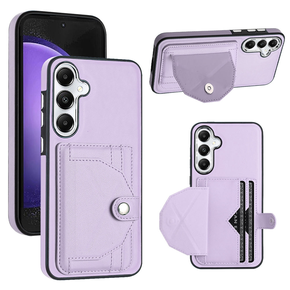 Samsung Galaxy S23 FE 5G Shockproof Leather Phone Case with Card Holder - Stylish, Durable, and Convenient