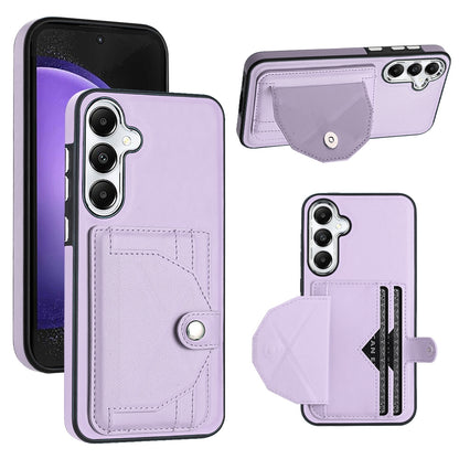 Samsung Galaxy S23 FE 5G Shockproof Leather Phone Case with Card Holder - Stylish, Durable, and Convenient