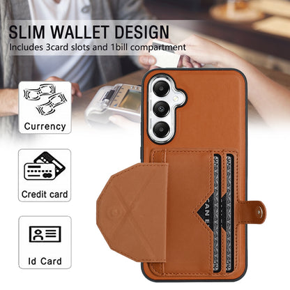 Samsung Galaxy S23 FE 5G Shockproof Leather Phone Case with Card Holder - Stylish, Durable, and Convenient