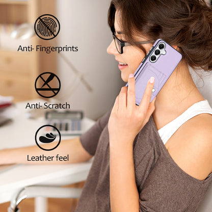 Samsung Galaxy S24+ 5G Shockproof Leather Phone Case with Card Holder - Stylish, Durable, and Convenient