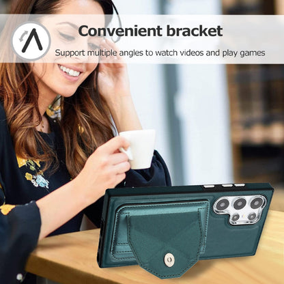 Samsung Galaxy S24 Ultra 5G Shockproof Leather Phone Case with Card Holder - Stylish, Durable, and Convenient