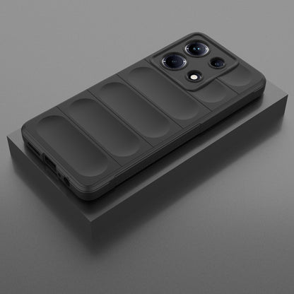 Infinix Note 30 4G Magic Shield TPU + Flannel Phone Case: Durable, Non-toxic, Easy Access, Stylish Design