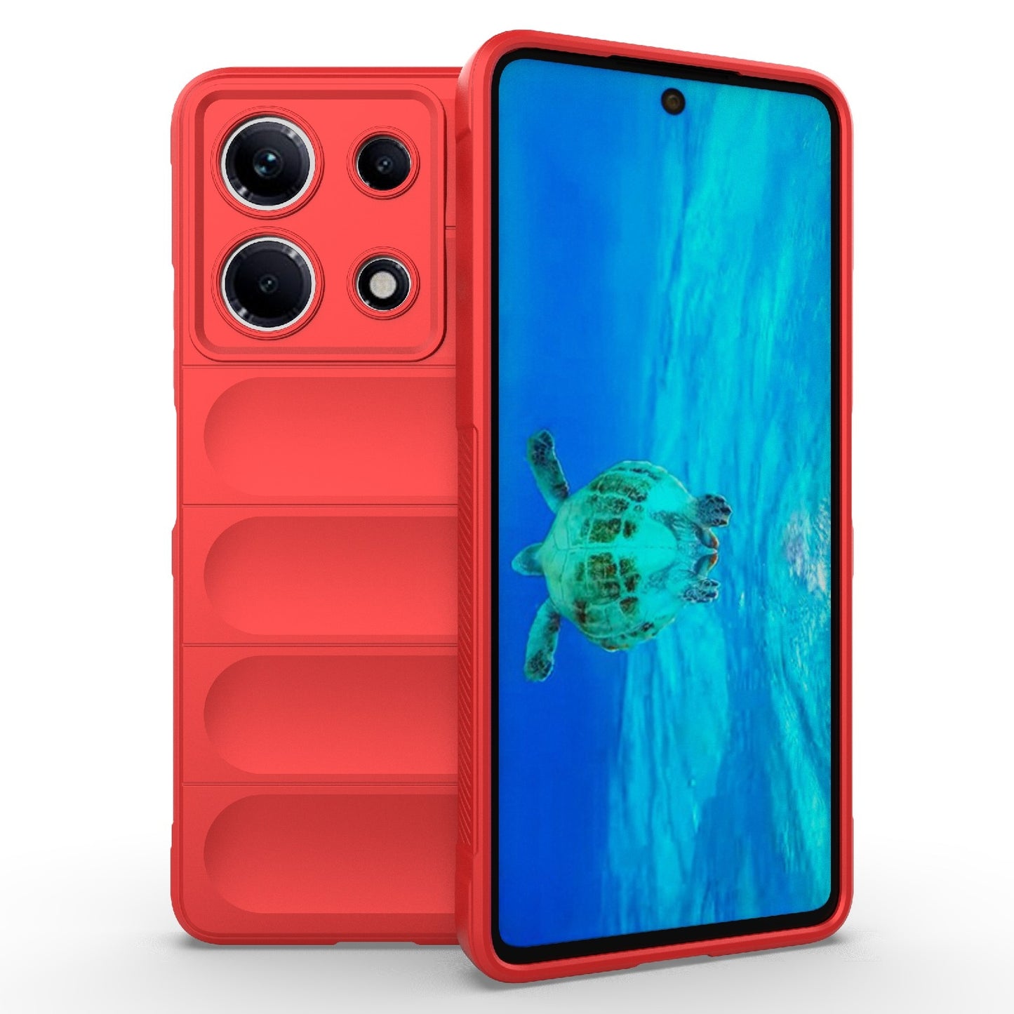 Infinix Note 30 4G Magic Shield TPU + Flannel Phone Case: Durable, Non-toxic, Easy Access, Stylish Design