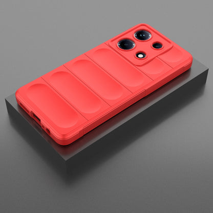 Infinix Note 30 4G Magic Shield TPU + Flannel Phone Case: Durable, Non-toxic, Easy Access, Stylish Design