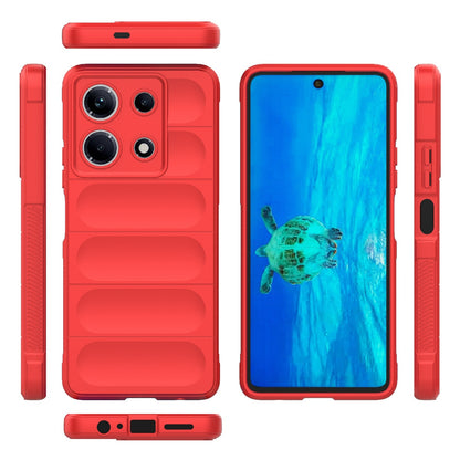 Infinix Note 30 4G Magic Shield TPU + Flannel Phone Case: Durable, Non-toxic, Easy Access, Stylish Design