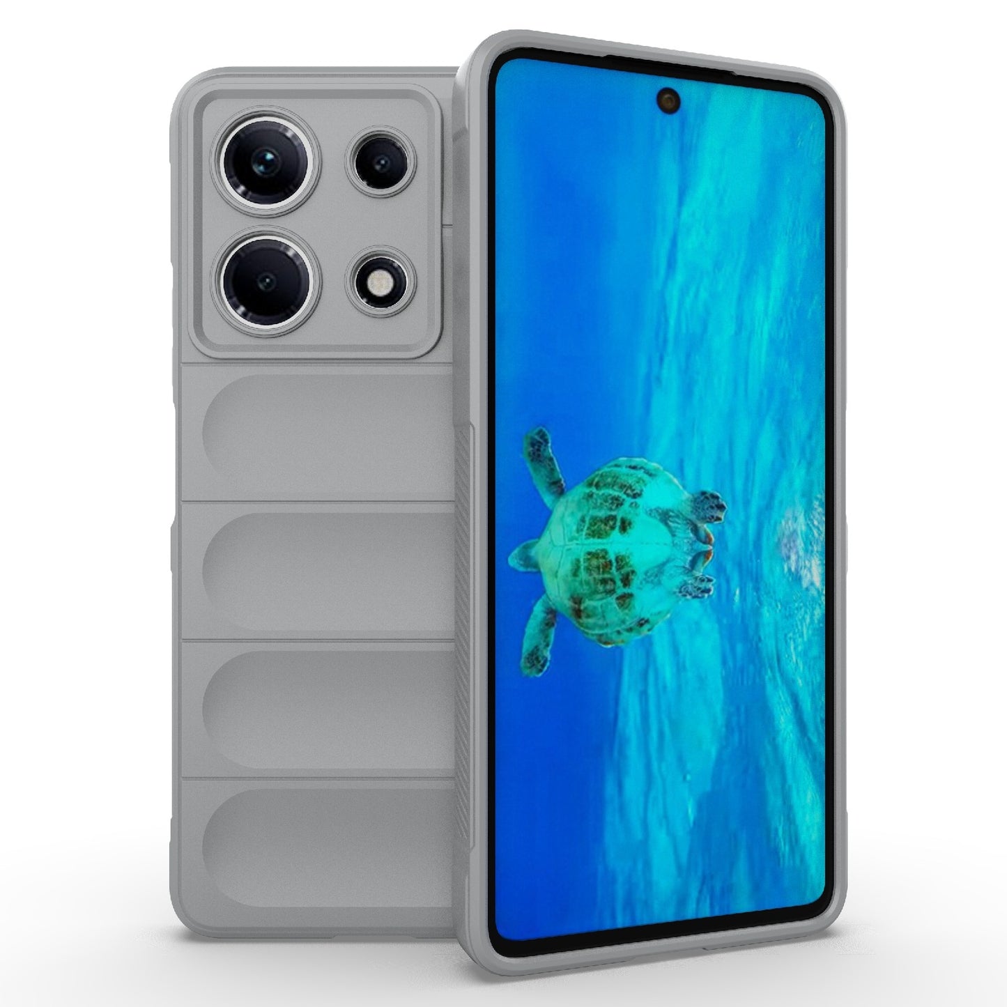 Infinix Note 30 4G Magic Shield TPU + Flannel Phone Case: Durable, Non-toxic, Easy Access, Stylish Design
