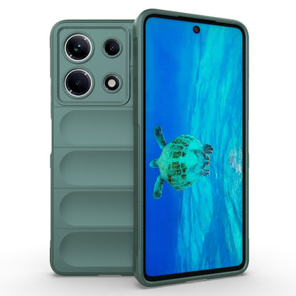 Infinix Note 30 4G Magic Shield TPU + Flannel Phone Case: Durable, Non-toxic, Easy Access, Stylish Design