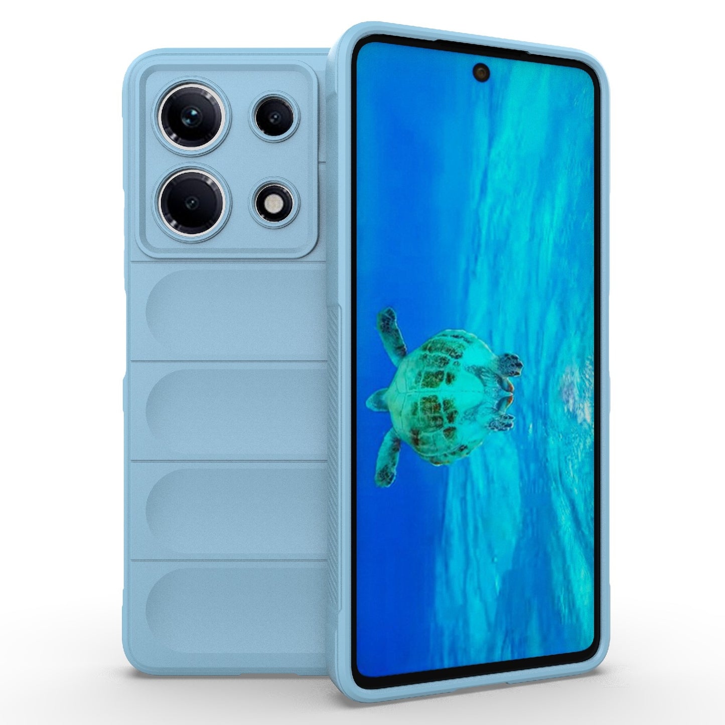 Infinix Note 30 4G Magic Shield TPU + Flannel Phone Case: Durable, Non-toxic, Easy Access, Stylish Design