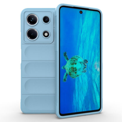 Infinix Note 30 4G Magic Shield TPU + Flannel Phone Case: Durable, Non-toxic, Easy Access, Stylish Design