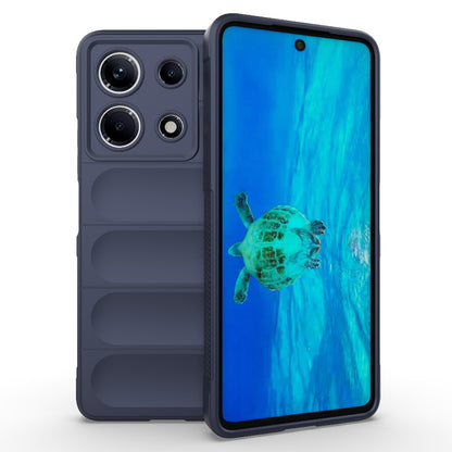 Infinix Note 30 4G Magic Shield TPU + Flannel Phone Case: Durable, Non-toxic, Easy Access, Stylish Design