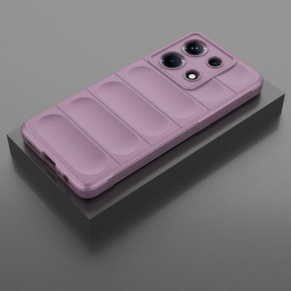Infinix Note 30 4G Magic Shield TPU + Flannel Phone Case: Durable, Non-toxic, Easy Access, Stylish Design