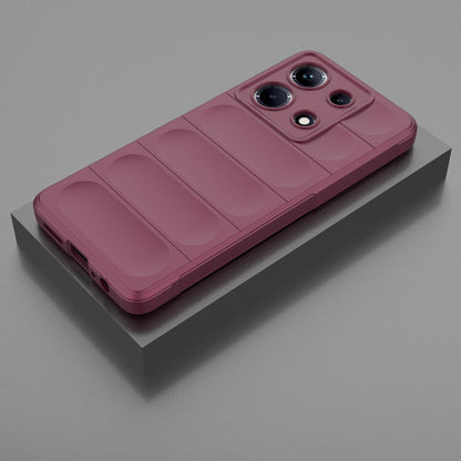 Infinix Note 30 4G Magic Shield TPU + Flannel Phone Case: Durable, Non-toxic, Easy Access, Stylish Design