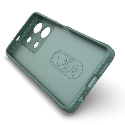 Infinix Note 30 4G Magic Shield TPU + Flannel Phone Case: Durable, Non-toxic, Easy Access, Stylish Design