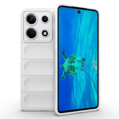 Infinix Note 30 4G Magic Shield TPU + Flannel Phone Case: Durable, Non-toxic, Easy Access, Stylish Design