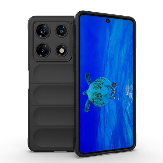 Infinix Note 30 Pro X6788 Magic Shield TPU + Flannel Phone Case: Durable, Non-toxic, Easy Access, Stylish Design