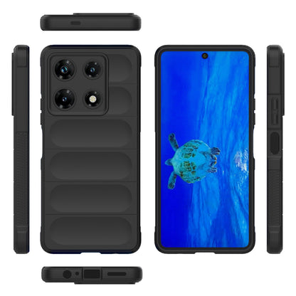 Infinix Note 30 Pro X6788 Magic Shield TPU + Flannel Phone Case: Durable, Non-toxic, Easy Access, Stylish Design