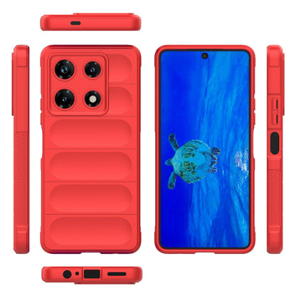Infinix Note 30 Pro X6788 Magic Shield TPU + Flannel Phone Case: Durable, Non-toxic, Easy Access, Stylish Design