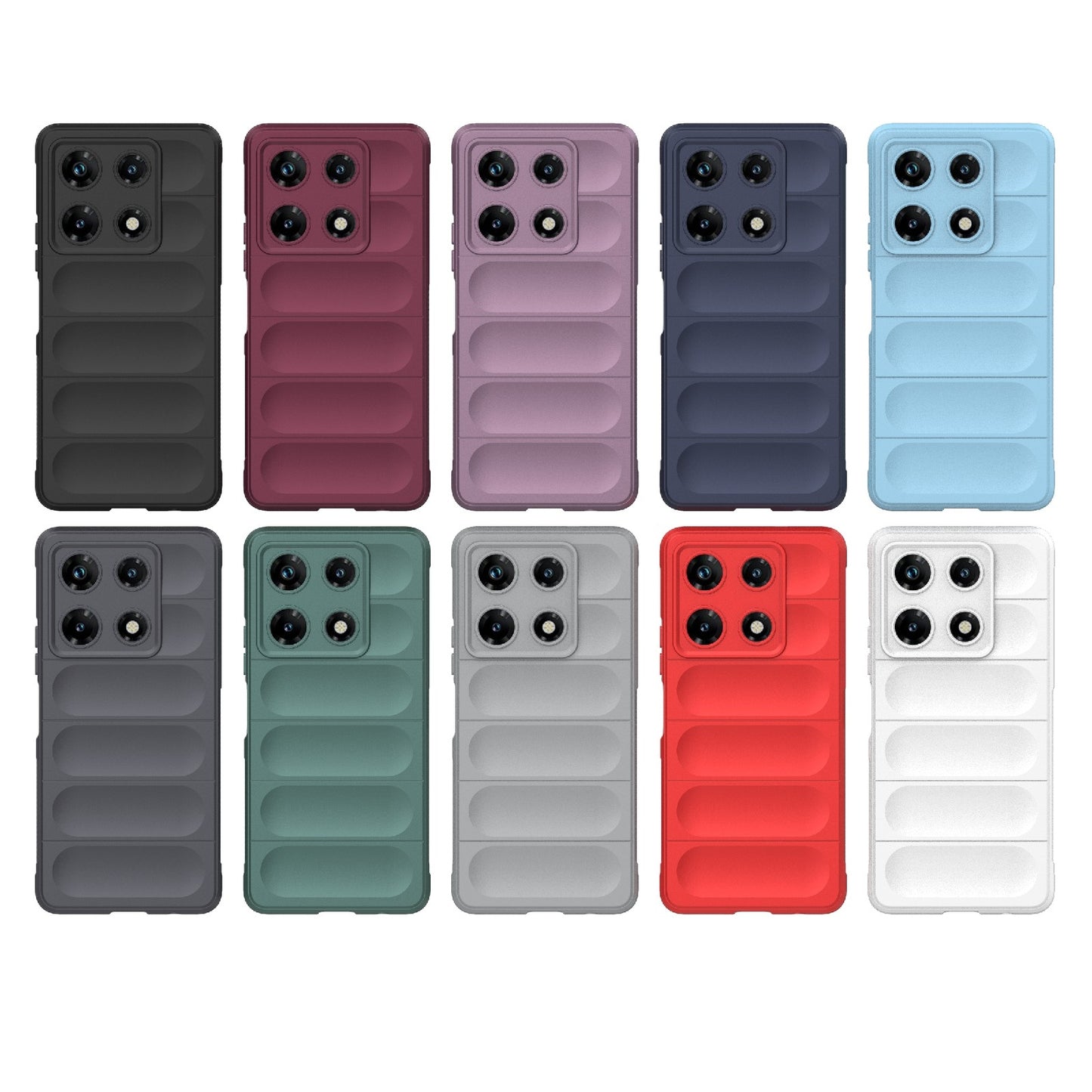 Infinix Note 30 Pro X6788 Magic Shield TPU + Flannel Phone Case: Durable, Non-toxic, Easy Access, Stylish Design