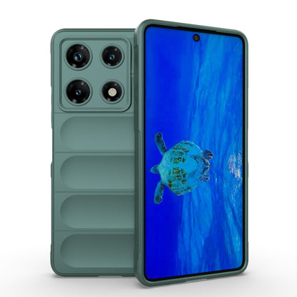 Infinix Note 30 Pro X6788 Magic Shield TPU + Flannel Phone Case: Durable, Non-toxic, Easy Access, Stylish Design