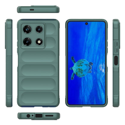 Infinix Note 30 Pro X6788 Magic Shield TPU + Flannel Phone Case: Durable, Non-toxic, Easy Access, Stylish Design