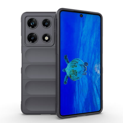 Infinix Note 30 Pro X6788 Magic Shield TPU + Flannel Phone Case: Durable, Non-toxic, Easy Access, Stylish Design