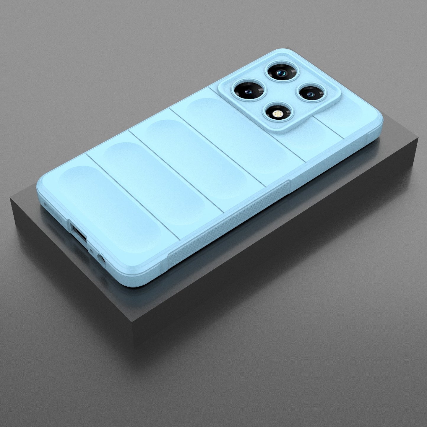 Infinix Note 30 Pro X6788 Magic Shield TPU + Flannel Phone Case: Durable, Non-toxic, Easy Access, Stylish Design