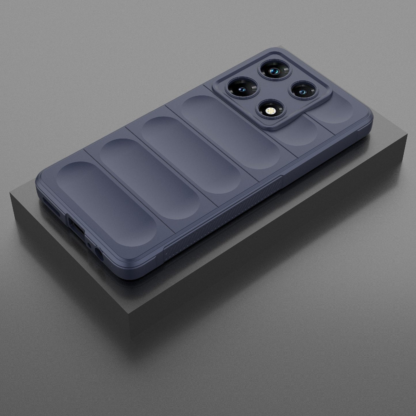 Infinix Note 30 Pro X6788 Magic Shield TPU + Flannel Phone Case: Durable, Non-toxic, Easy Access, Stylish Design