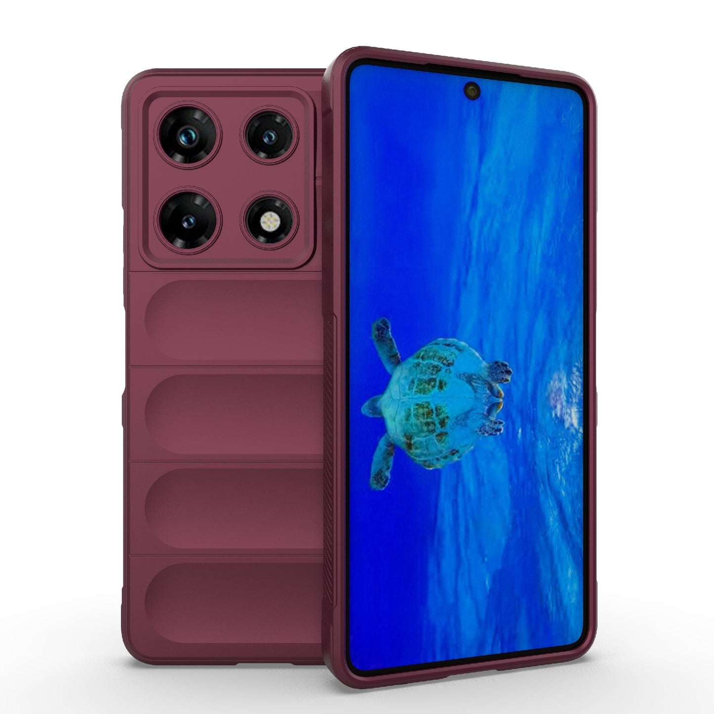 Infinix Note 30 Pro X6788 Magic Shield TPU + Flannel Phone Case: Durable, Non-toxic, Easy Access, Stylish Design