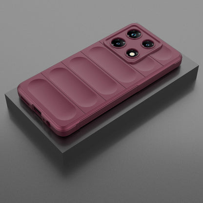 Infinix Note 30 Pro X6788 Magic Shield TPU + Flannel Phone Case: Durable, Non-toxic, Easy Access, Stylish Design