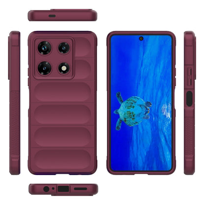 Infinix Note 30 Pro X6788 Magic Shield TPU + Flannel Phone Case: Durable, Non-toxic, Easy Access, Stylish Design