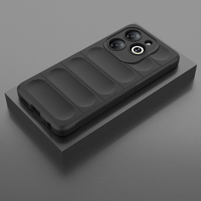 Infinix Smart 8 Magic Shield TPU + Flannel Phone Case: Durable, Non-toxic, Easy Access, Stylish Design