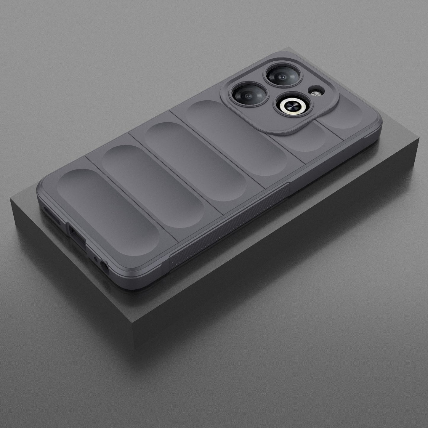 Infinix Smart 8 Magic Shield TPU + Flannel Phone Case: Durable, Non-toxic, Easy Access, Stylish Design