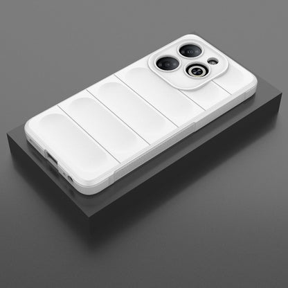 Infinix Smart 8 Magic Shield TPU + Flannel Phone Case: Durable, Non-toxic, Easy Access, Stylish Design